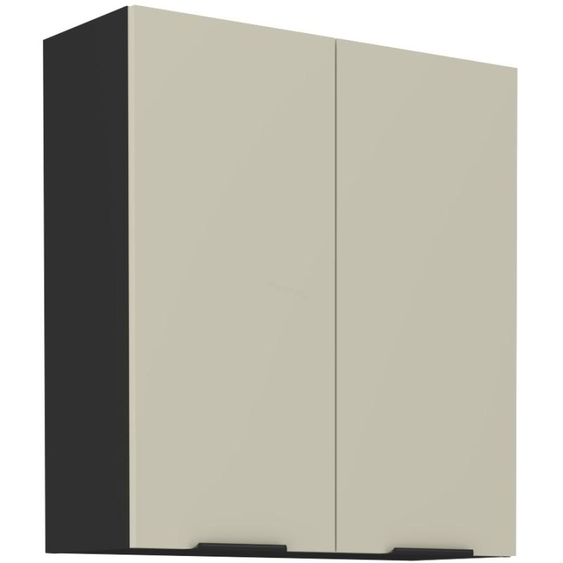 Horní skříňka Arona černý mat/kašmír 80 G-90 2F