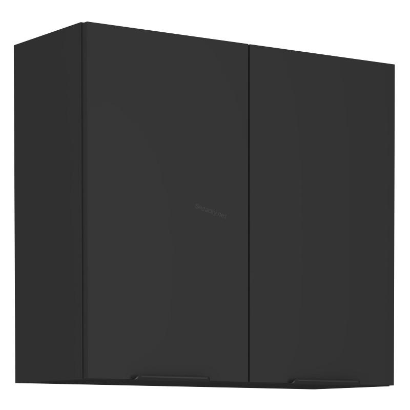 Horní skříňka Siena černý mat 80 G-72 2F