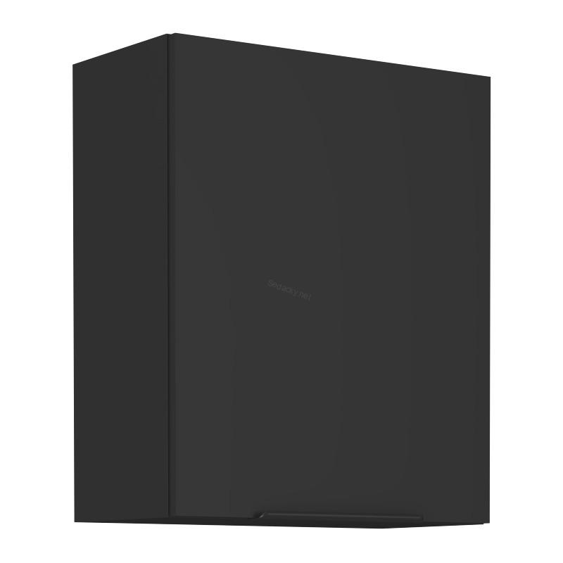 Horní skříňka Siena černý mat 60 G-72 1F