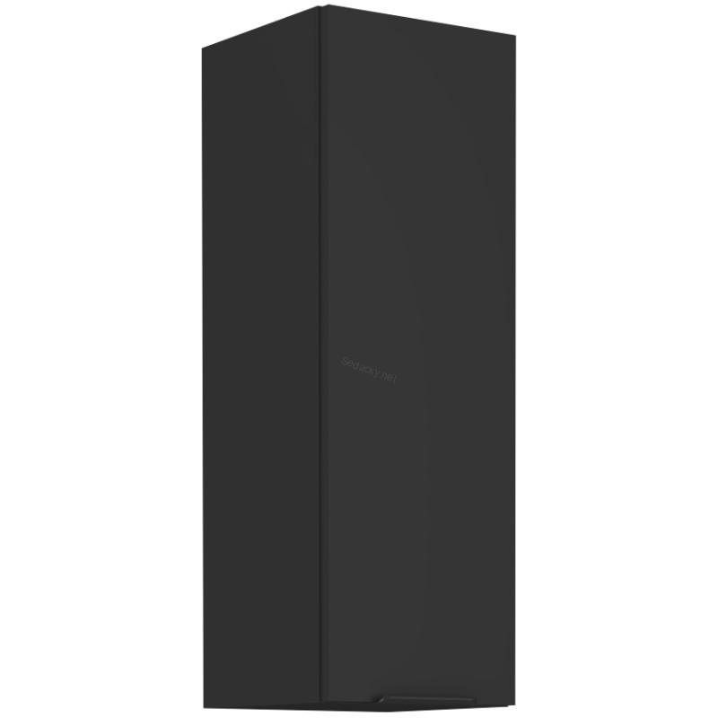 Horní skříňka Siena černý mat 30 G-90 1F