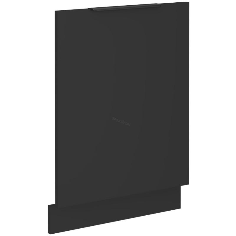 Kuchyňská dvířka Siena černý mat ZM 713x596