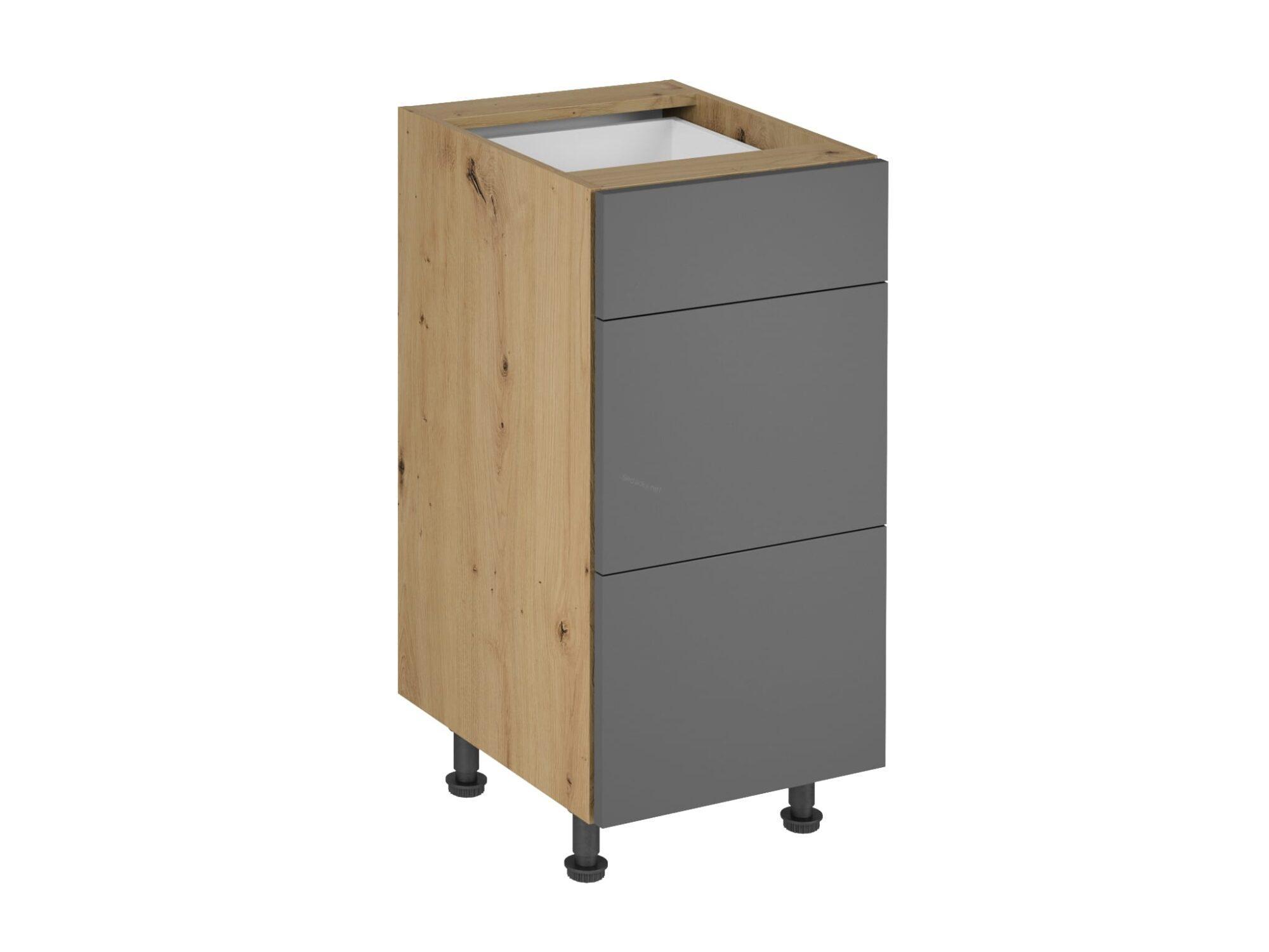Spodní skříňka Langen Beige/dub artisan D40S3 - push open