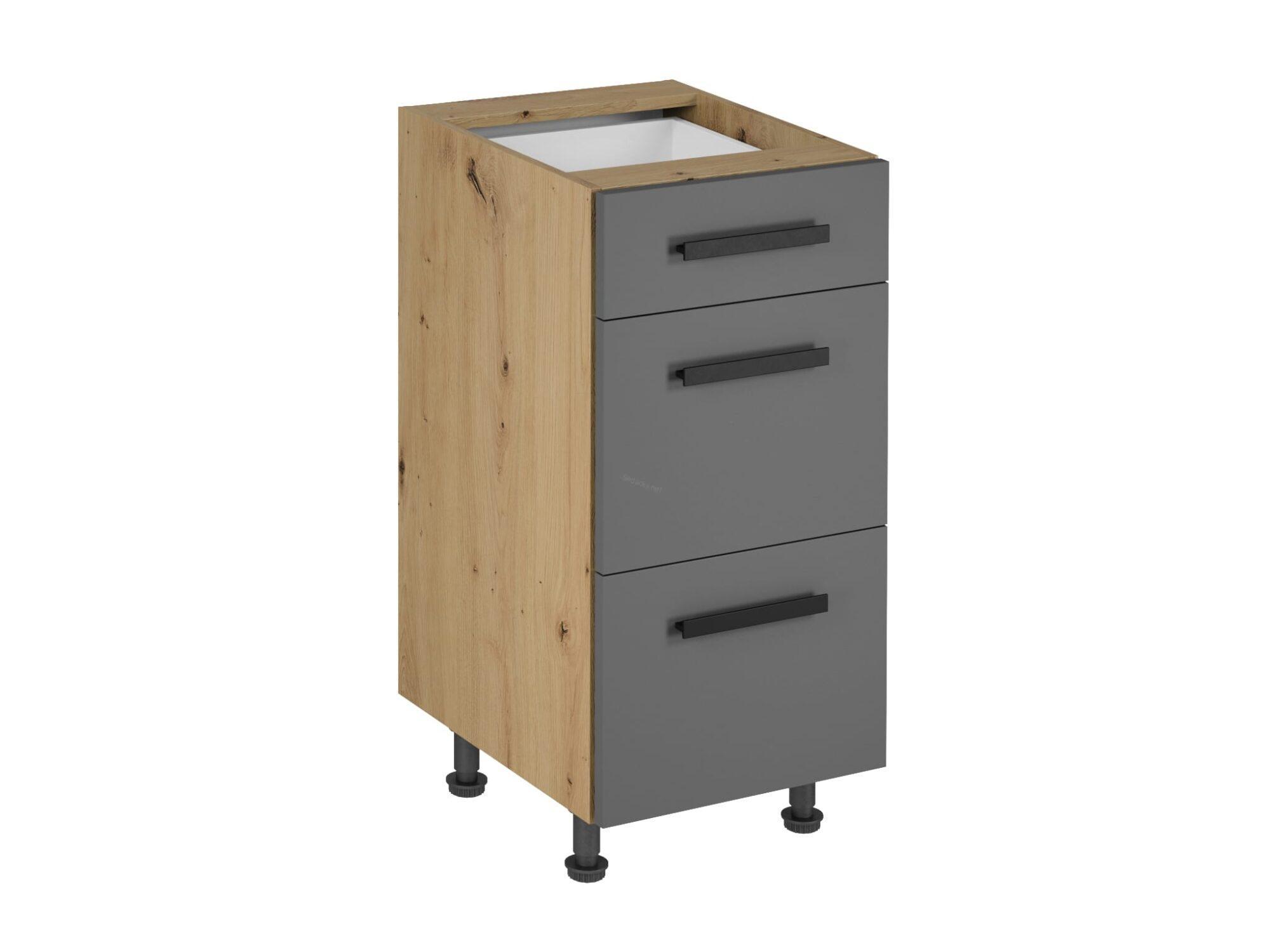 Spodní skříňka Langen Beige/dub artisan D40S3 - s úchytem