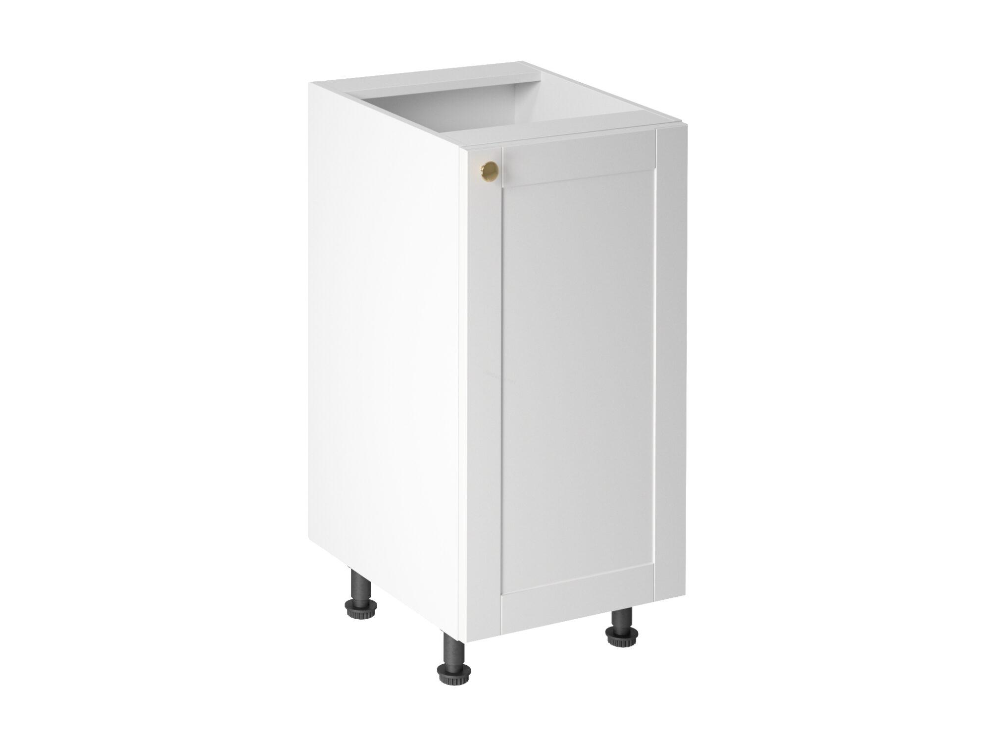 Spodní kuchyňská skříňka Linea bílý mat D40