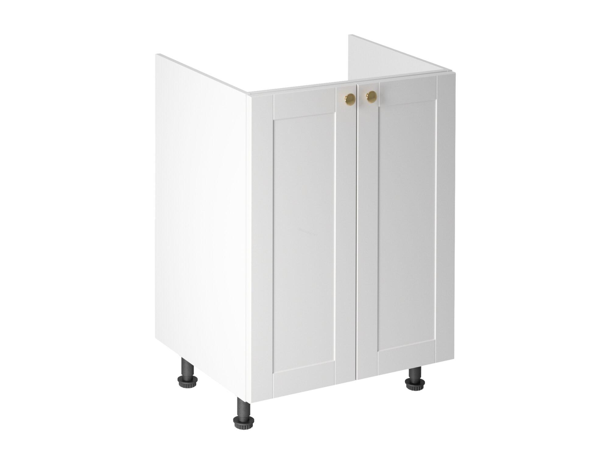 Spodní kuchyňská skříňka Linea bílý mat D60Z L