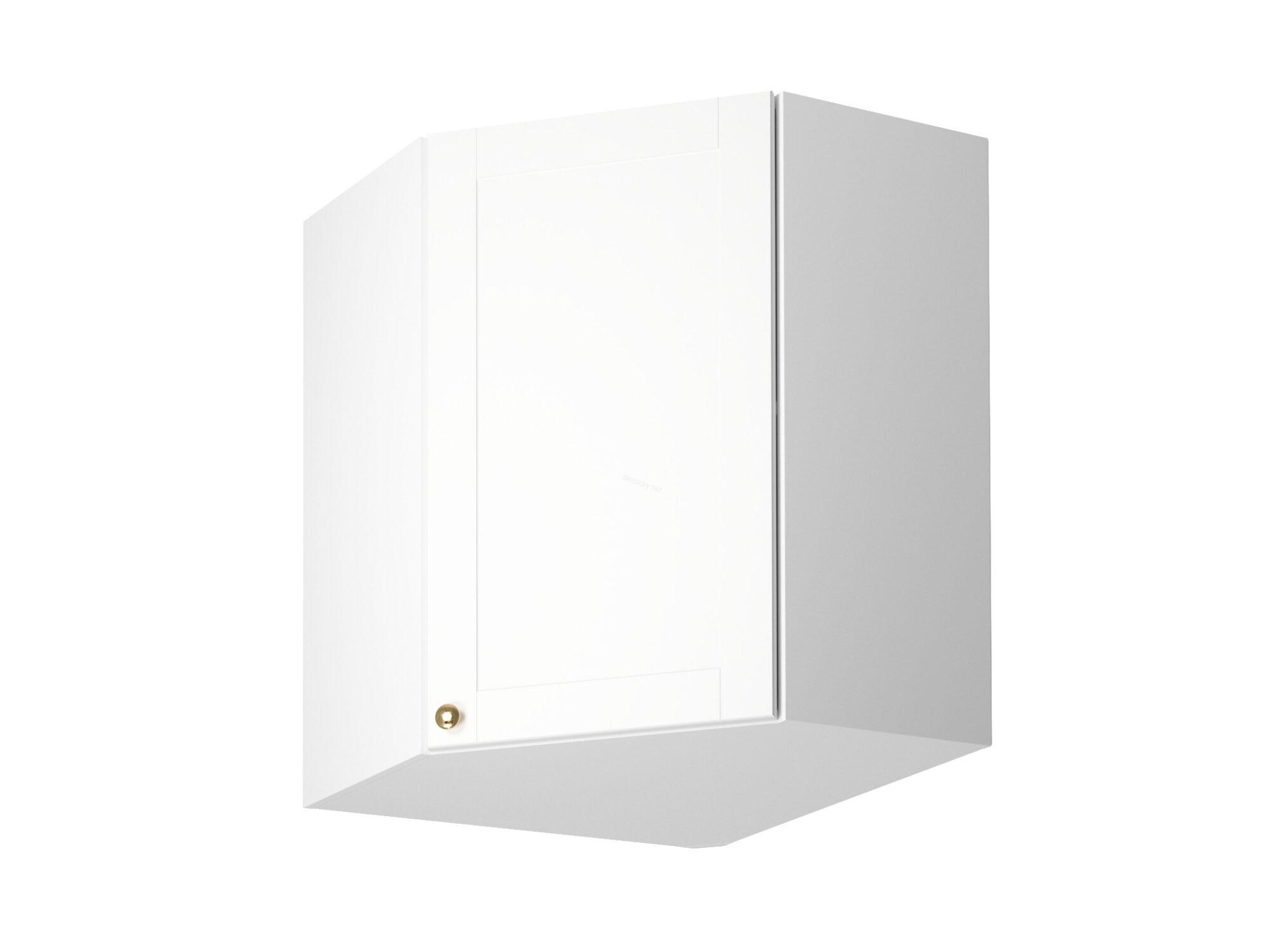 Horní rohová skříňka Linea bílý mat G60N