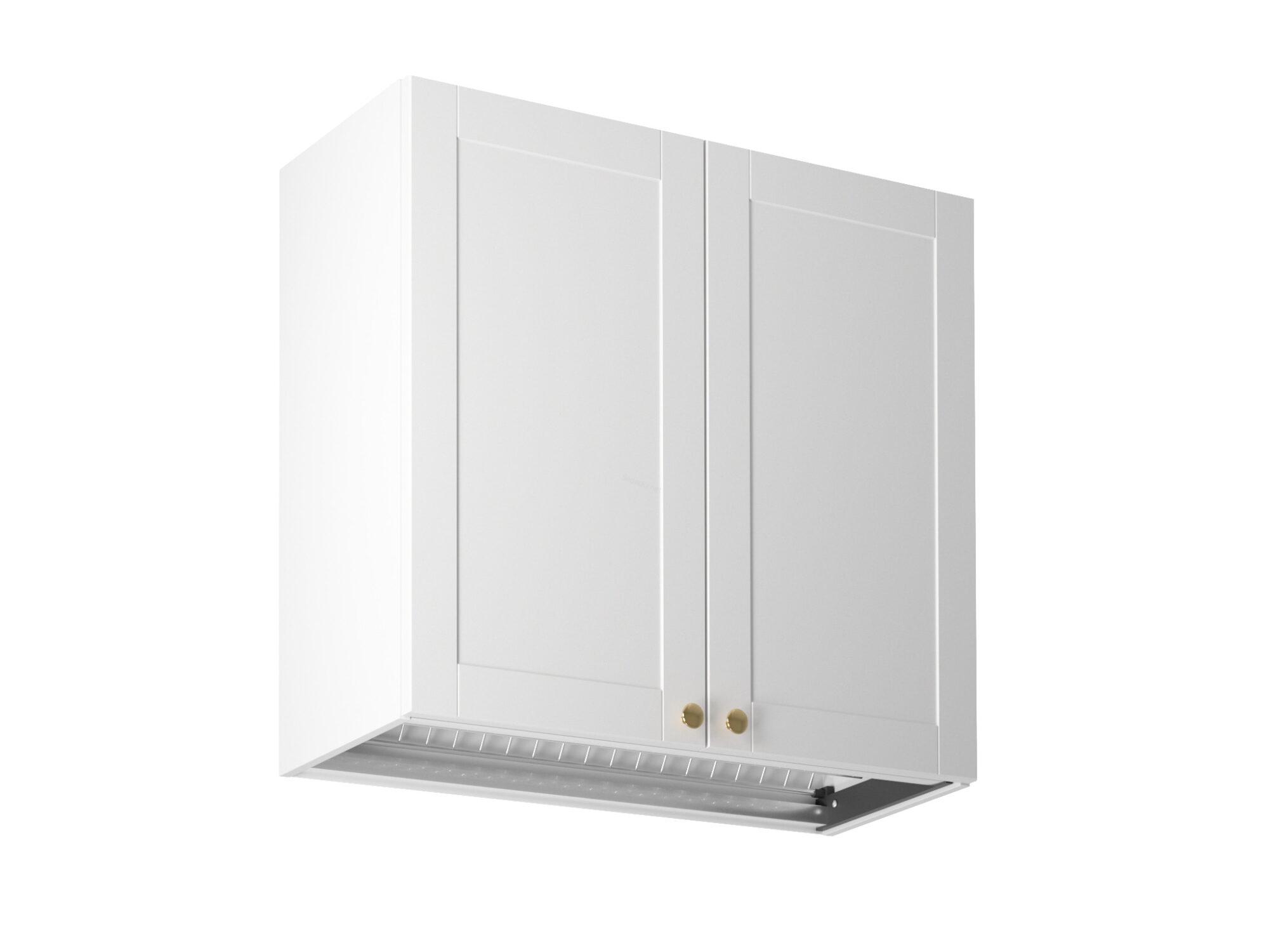 Horní skříňka s odkapávačem Linea bílý mat G80C