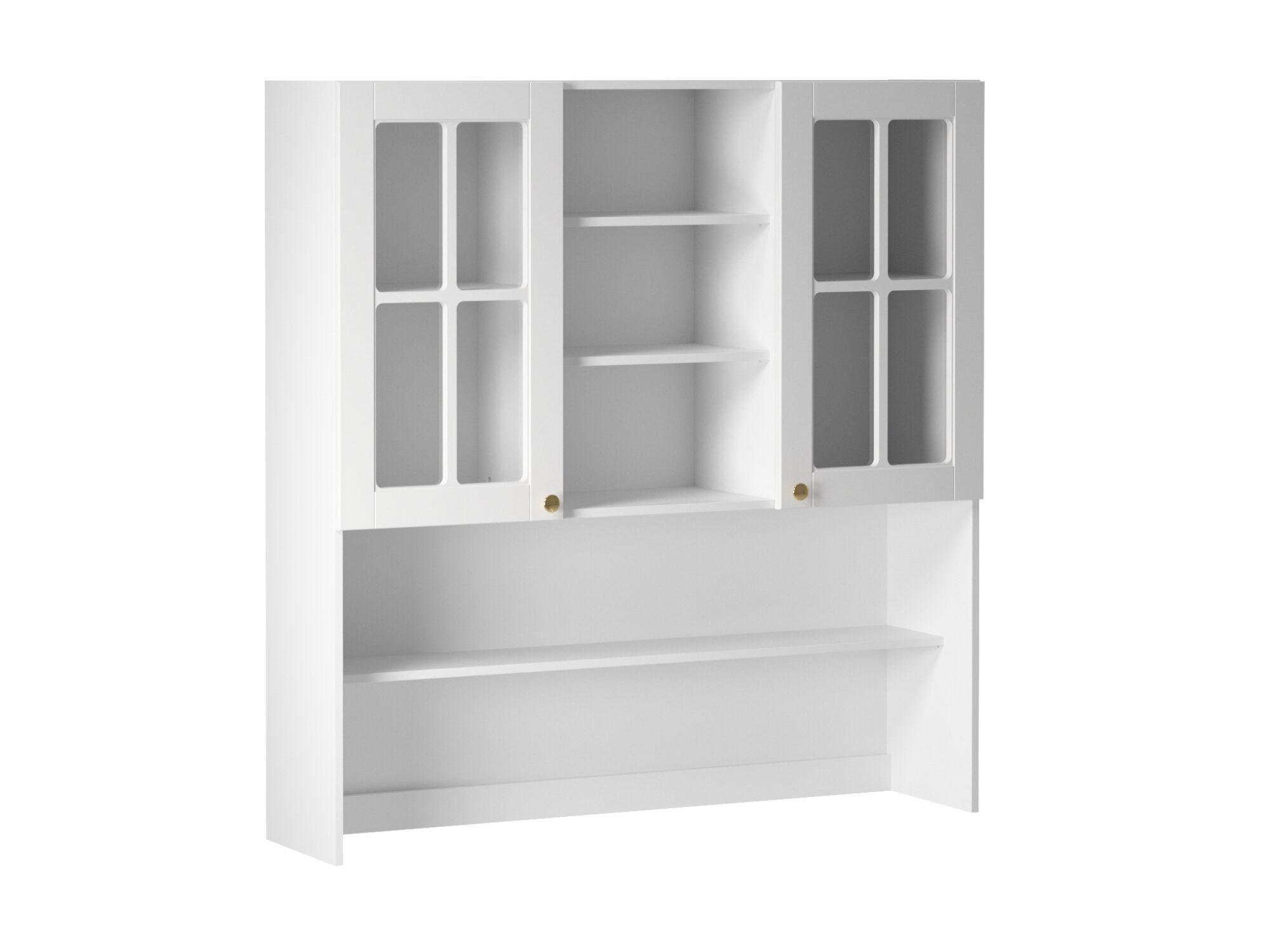 Horní kuchyňská nadstavbová skříň  Linea bílý mat K120