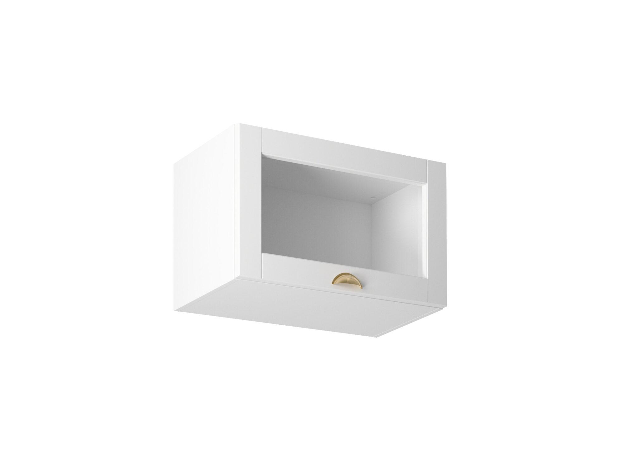 Horní prosklená skříňka Linea bílý mat G60KSN
