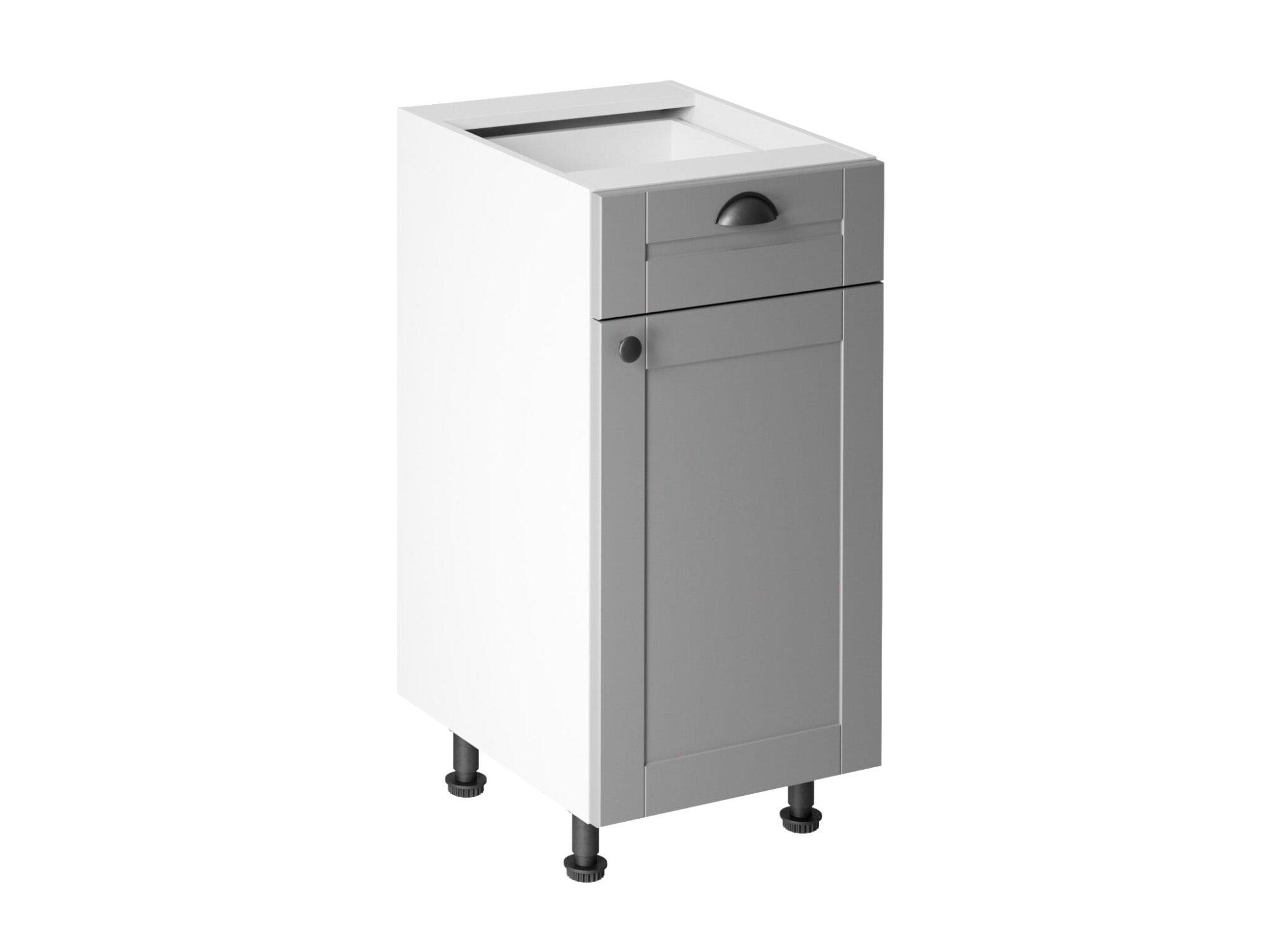 Spodní kuchyňská skříňka Linea šedý mat D40S1