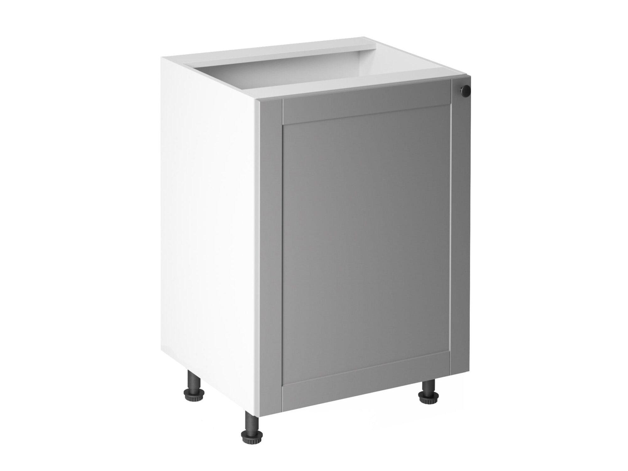 Spodní kuchyňská skříňka Linea šedý mat D60 P