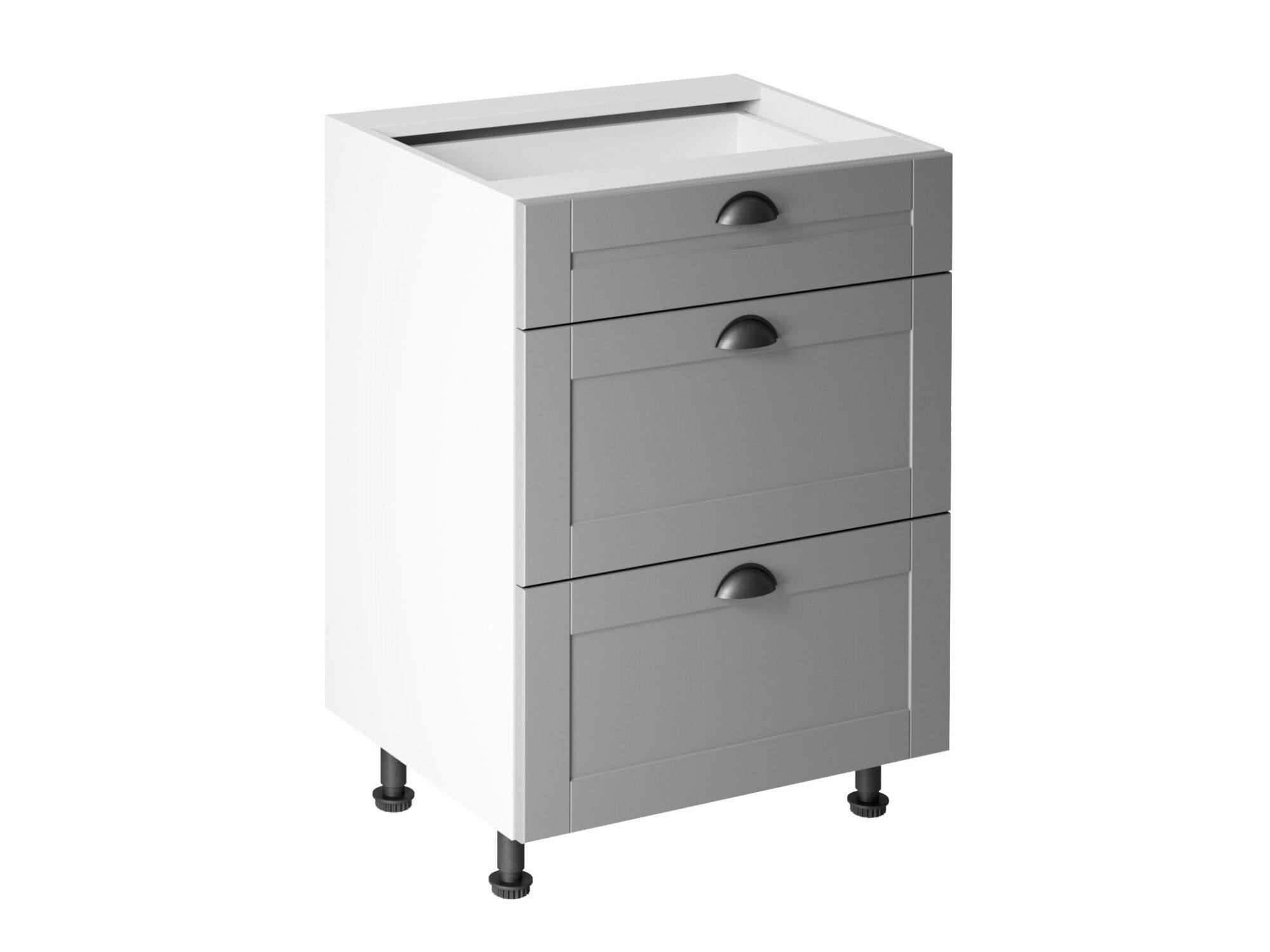 Spodní kuchyňská skříňka Linea šedý mat D60S3