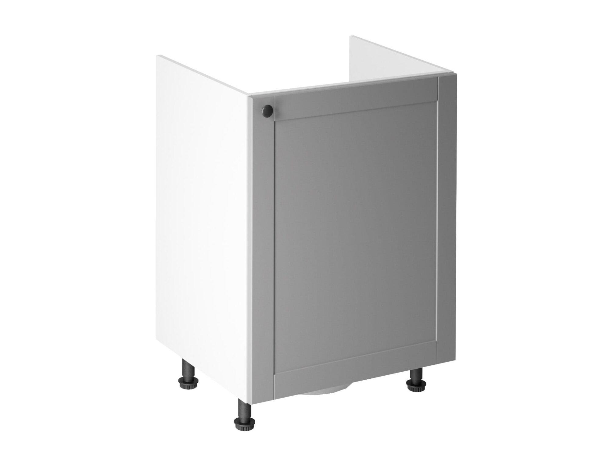 Spodní kuchyňská skříňka Linea šedý mat D60Z L