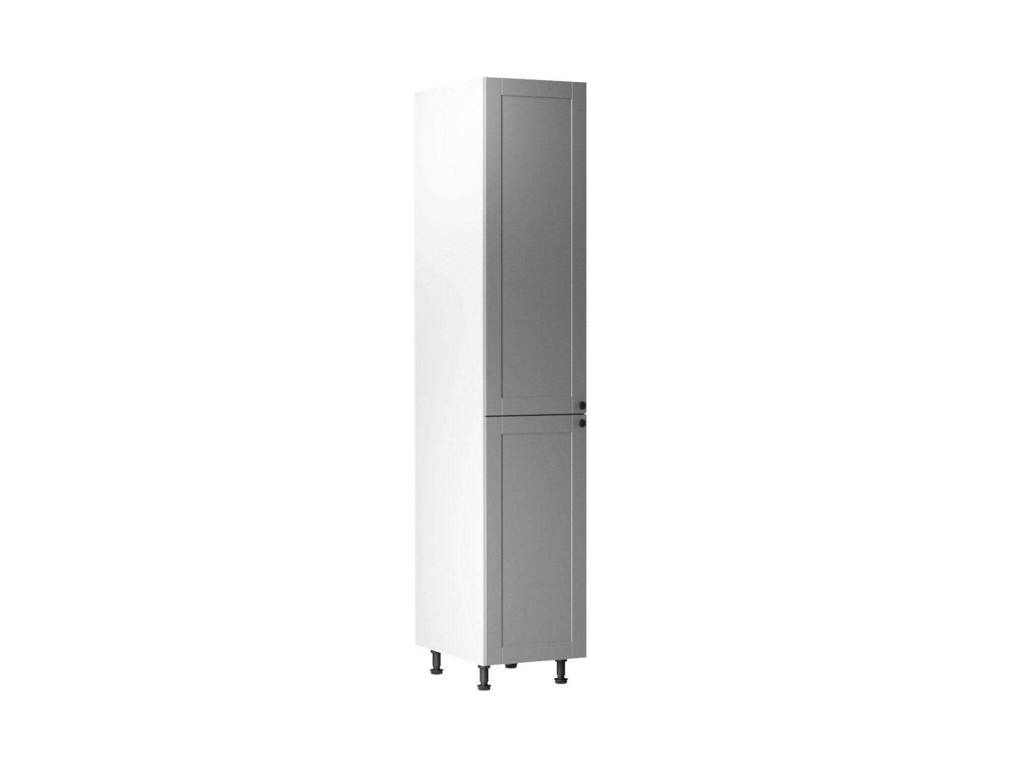 Potravinová skříň Linea šedý mat D40SP L