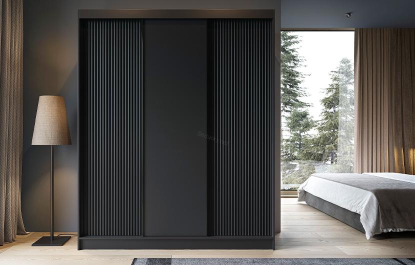 Šatní skříň Prescco III 60x180 cm - varianta i se zrcadlem