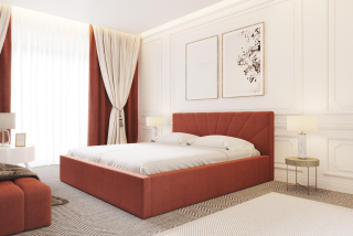 Čalouněná postel Laro 160/180x200 cm