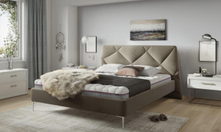 Čalouněná postel Davos