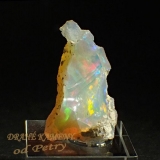 Drahý opál z Etiopie  23x12mm