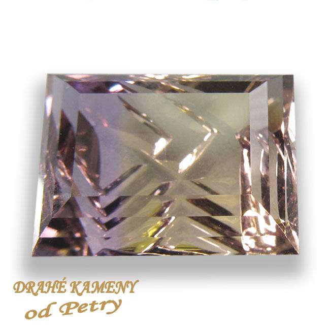 Ametrín z Bolívie 11x15mm Váha: 10.44ct