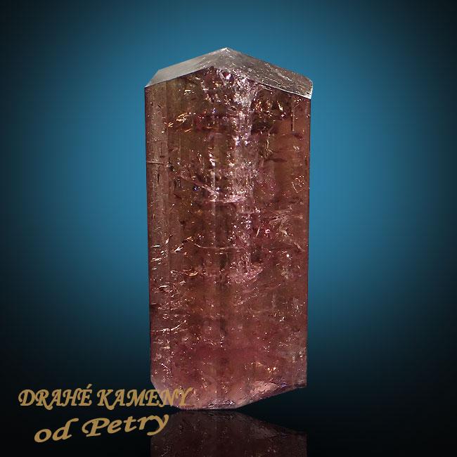 Rubelit (turmalín) z Ruska 40x17x14mm