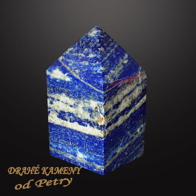 Lapis lazuli  z Afghánistánu 57x32x28mmm