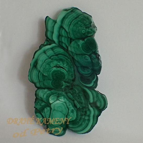 Malachit z Konga 75x46mm