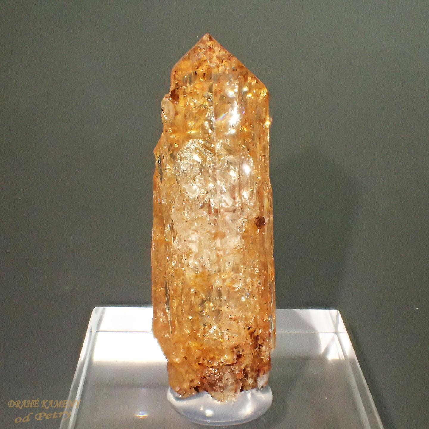 Zlatý topaz, Zambie 47x16mm