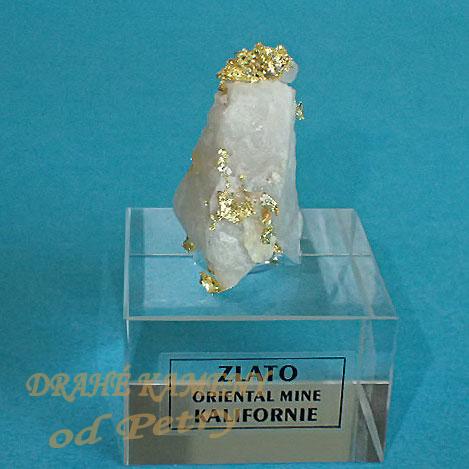 Zlato z USA  28x15mm