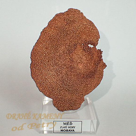 Měď z Moravy 75x55mm