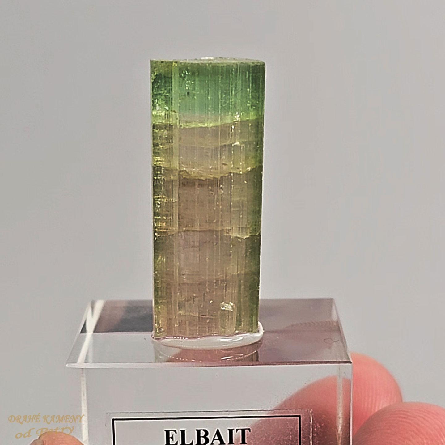 Elbait (turmalín) z Afghánistánu  30x12mm 