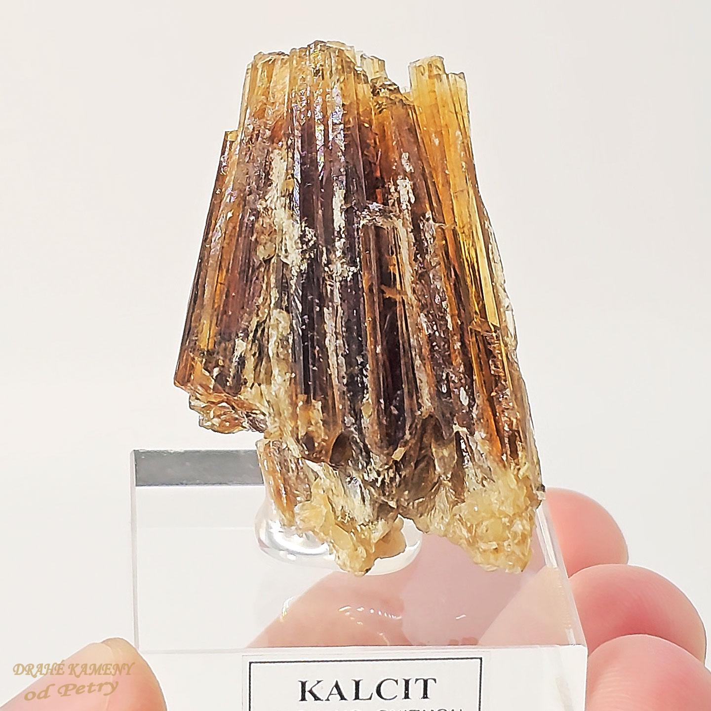  Jantarový kalcit  z Číny 50x30mm