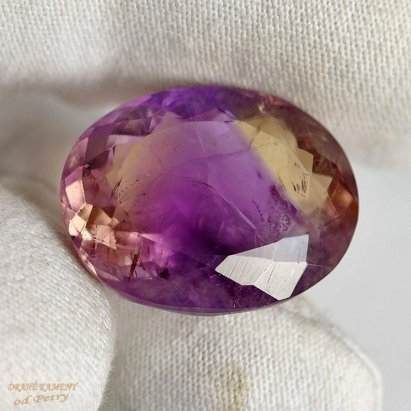 Ametrín z Bolívie 20x16mm