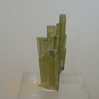 Verdelit  (turmalín) z Pákistánu 45x16mm