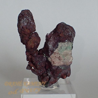 Ryzí měď v kupritu z Afriky 74x54mm