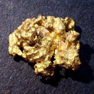 Zlato z Austrálie  8x6mm Váha: 0,7g
