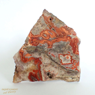 Achát z Čech 110x104mm 