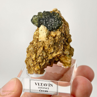 Vltavín z Čech 46x25mm