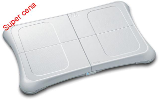 [Nintendo Wii] Podložka Wii Balance Board (bílá, na baterie)