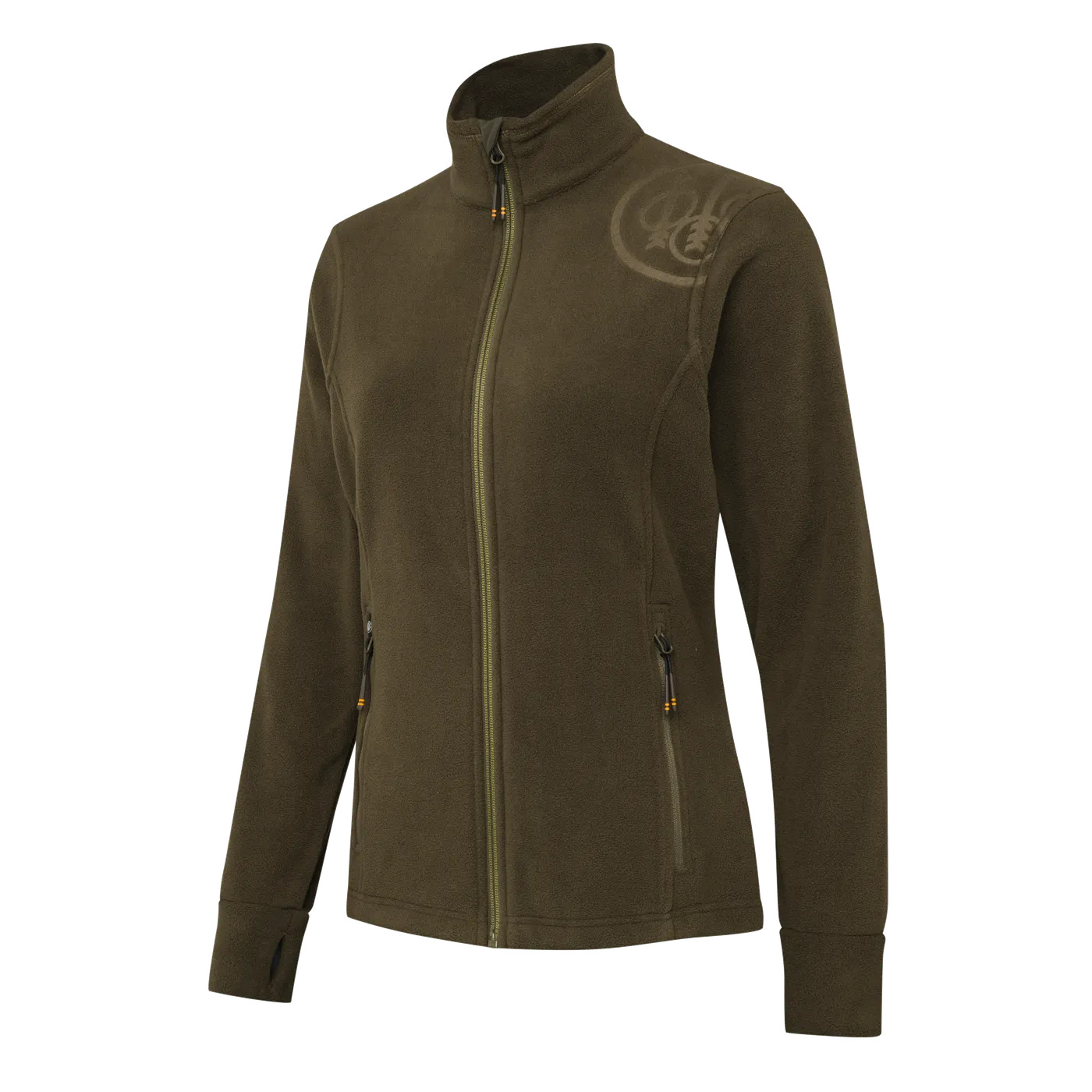 Dámská myslivecká mikina Beretta HP Logo Full Zip zelená