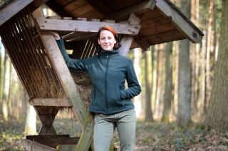 Dámská myslivecká mikina fleecová