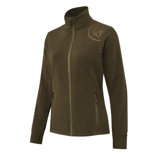 Dámská myslivecká mikina Beretta HP Logo Full Zip zelená