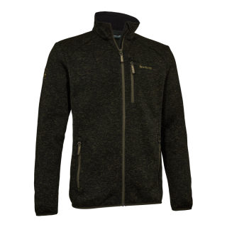 Mikina Deerhunter Moor Knitted Jacket Timber / zelená