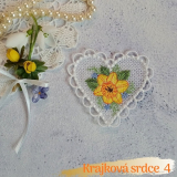 Krajková srdce 4