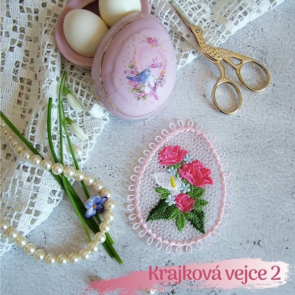 Krajková vejce 2
