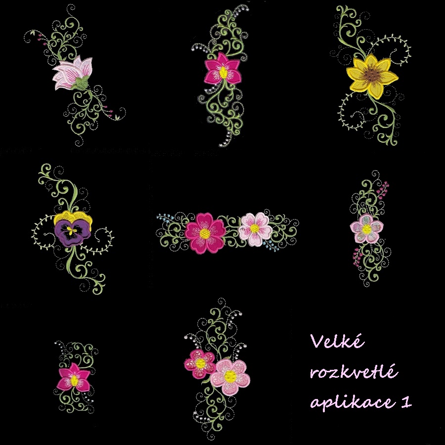 Velké rozkvetlé aplikace 1