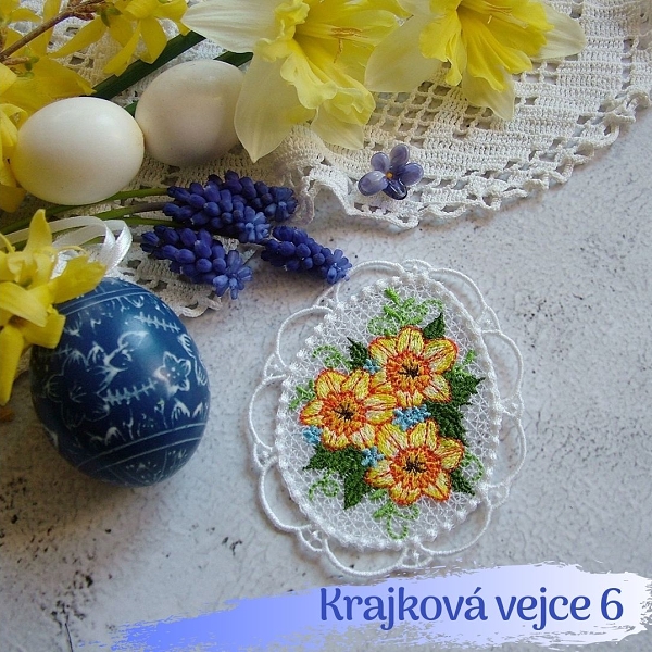 Krajková vejce 6
