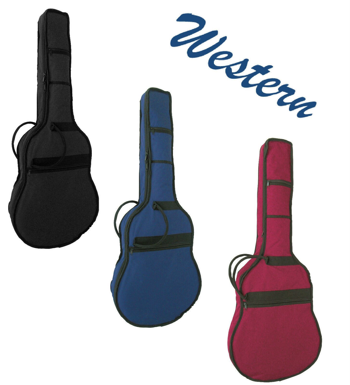 MSA-GB Nylonové polstrované pouzdro pro westernovou kytaru