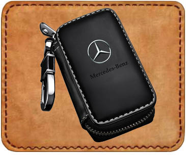 Pouzdro na klíčky MERCEDES BENZ. Bezpečnostní 2.jakost