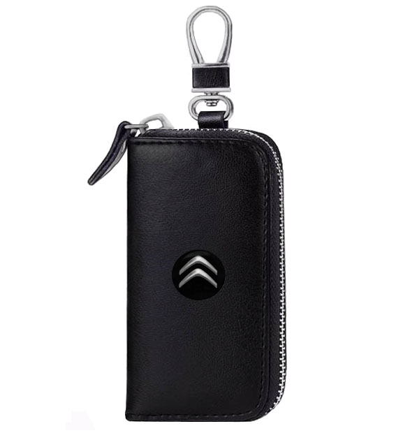 Klíčenka na Autoklíč CITROEN. Kožená