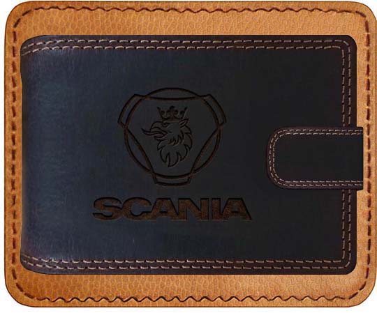 SCANIA kožená pánská peněženka 